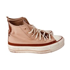 Usado, Plataforma elevatória Converse Chuck Taylor All Star Chai Latte A08693C feminina 9 comprar usado  Enviando para Brazil