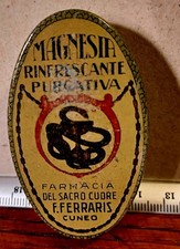 Scatola latta magnesia usato  Moncalieri