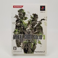 Metal Gear Solid 3 Snake Eater CIB PlayStation2 o melhor PS2 japonês NTSC-J comprar usado  Enviando para Brazil