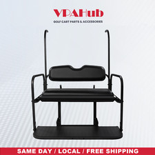 Usado, Assento traseiro flip para carrinho de golfe VPAHub para modelos Yamaha G14 G16 G19 G22, almofada preta comprar usado  Enviando para Brazil