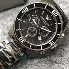 NOVO AUTÊNTICO RELÓGIO MASCULINO DE CERÂMICA EMPORIO ARMANI AR1421 LEO MOSTRADOR PRETO E PULSEIRA comprar usado NOVO AUTÊNTICO RELÓGIO MASCULINO DE CERÂMICA EMPORIO ARMANI AR1421 LEO MOSTRADOR PRETO E PULSEIRA comprar usado  Enviando para Brazil