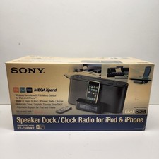 Rádio-relógio Sony Dream Machine iPod dock station player FM/AM ICF-C1iPMK2  comprar usado  Enviando para Brazil