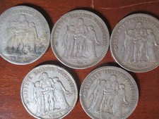 Lot pieces argent d'occasion  Saint-Etienne