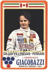 Gilles villeneuve autografo usato  Cremona