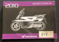 MANUAL DO PROPRIETÁRIO DA SCOOTER HONDA 2010 SH150I fabricante de equipamento original, usado comprar usado  Enviando para Brazil