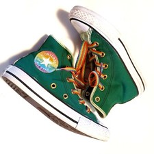 Tênis Converse All Star personalizado cano alto orgulho arco-íris camuflado criança 12,5 verde  comprar usado  Enviando para Brazil