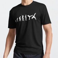 Camiseta Capoeira Mankind Evolution Meme Wv Active P-3XL Fabricada na Austrália comprar usado  Enviando para Brazil