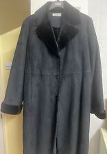 Suede fur coat for sale  LONDON