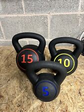 3pcs kettlebell lbs for sale  WARRINGTON