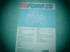 Prospectus tracteurs ford d'occasion  Hazebrouck