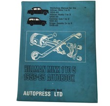 Hillman minx workshop for sale  UK