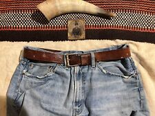 Levi leather belt for sale  LONDON