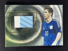 Camiseta 2015 Futera Unique Lionel Messi Memorável GU Memorabilia Patch /105 comprar usado  Enviando para Brazil