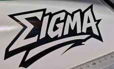 Sticker sigma graffiti d'occasion  Expédié en Belgium