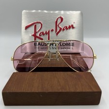 Usado, Aviador vintage Ray Ban B&L Bravura rosa mutável 58mm EUA comprar usado  Enviando para Brazil