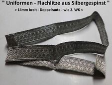 Silberlitze tresse 14mm gebraucht kaufen  Ibbenbüren