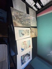 Japanese prints set for sale  Henrico