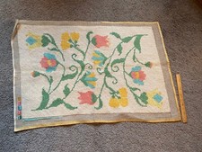 Vintage handmade needlepoint for sale  Cleveland