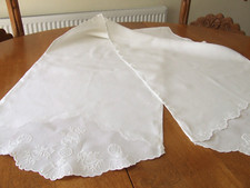 Vintage white cotton for sale  STOKE-ON-TRENT