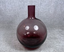 VASO BOTTIGLIA VETRO IKEA ANNI 90 DESIGN JOHANNA JELINEK VIOLA MELANZANA SALONG, używany na sprzedaż  Wysyłka do Poland