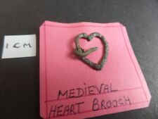 Medieval heart brooch for sale  MANSFIELD