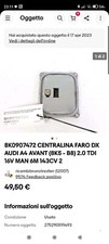 8k0907472 centralina faro usato  Assisi