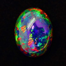 6,96 ct Fabuloso Padrão de Pente de Mel Multicolorido Play Natural Welo Opala Preta TOP!, usado comprar usado  Enviando para Brazil