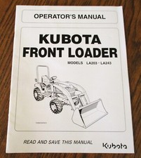 Kubota la243 la203 d'occasion  Expédié en Belgium