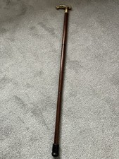 Vintage wooden brass for sale  ABERDEEN