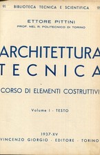 Architettura tecnica corso usato  Italia