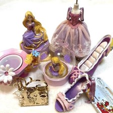 Juego de 7 artículos limitados de decoración y accesorios de habitación Rapunzel enredados de Disney de Japón segunda mano  Embacar hacia Mexico