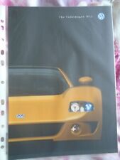 Volkswagen w12 brochure for sale  KINGS LANGLEY