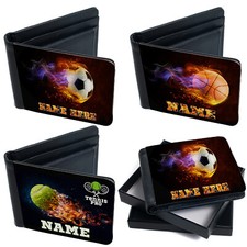 Personalised sports wallet for sale  BRIDGNORTH