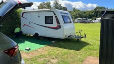 Gepflegter wohnwagen sterckema gebraucht kaufen  Großheubach