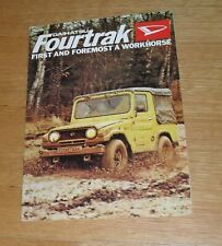Daihatsu fourtrak brochure for sale  FAREHAM