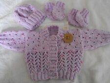 Hand knitted lilac for sale  ST. AUSTELL