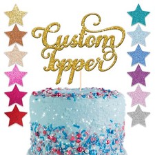 Custom personalised glitter for sale  UXBRIDGE