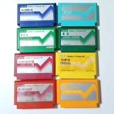 Lote de 8 jogos Nintendo Famicom FC dos primeiros dias da Famicom testados, usado comprar usado  Enviando para Brazil