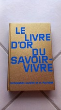 Livre savoir vivre d'occasion  Saint-Etienne