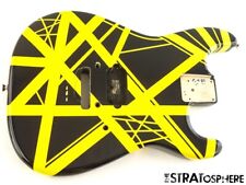 Guitarra EVH Striped Series BODY Floyd Rose Route listra preta e amarela comprar usado  Enviando para Brazil