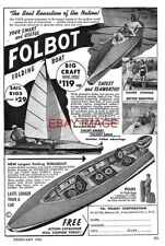 1953 advert folbot for sale  SIDCUP