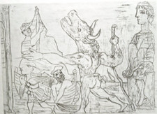 Pablo picasso gravure d'occasion  Dijon