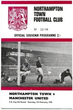 Northampton town manchester for sale  KETTERING