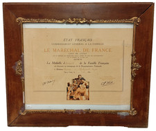 Diplôme famille française d'occasion  Saint-Jean-en-Royans