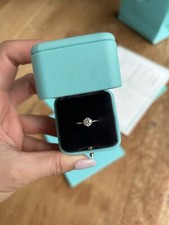 Tiffany engagement diamond for sale  GODALMING