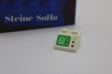 Używany, Lego (c) 1x Space Computer - Classic - Biały - 3039p23 - Akcesoria kosmiczne na sprzedaż  Wysyłka do Poland