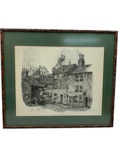 Vintage signed art for sale  UK