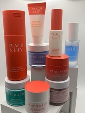 Pacote de cuidados com a pele Peach & Lily – 9 produtos – Leia comprar usado  Enviando para Brazil