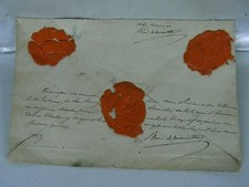 Ancienne lettre cachet d'occasion  Équeurdreville-Hainneville