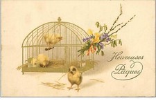 Paques. 26.heureuses paques.po d'occasion  France